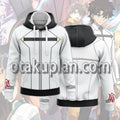 FateGrand Order Absolute Demonic Front Babylonia Fujimaru RitsukaWhite uniform Cosplay Hoodie