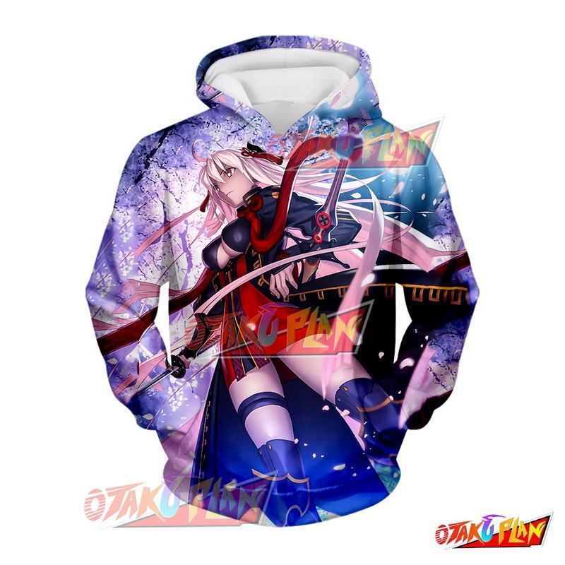 Fate/grand Order FGO Alterego Okita Souji Alter Version 4 Hoodie