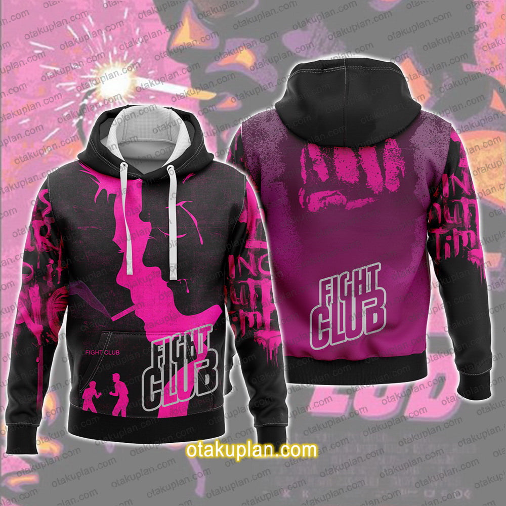 Fight Club Portrait Poster Hoodie
