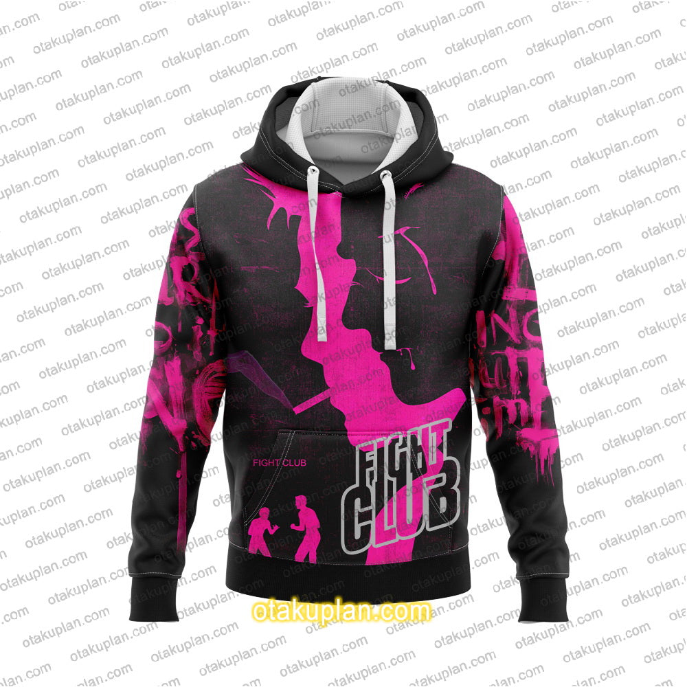 Fight Club Portrait Poster Hoodie