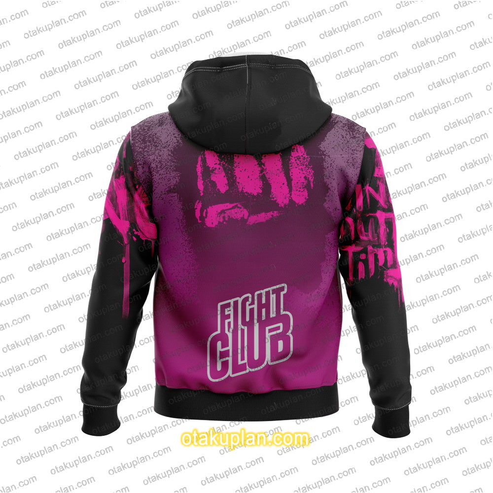 Fight Club Portrait Poster Hoodie
