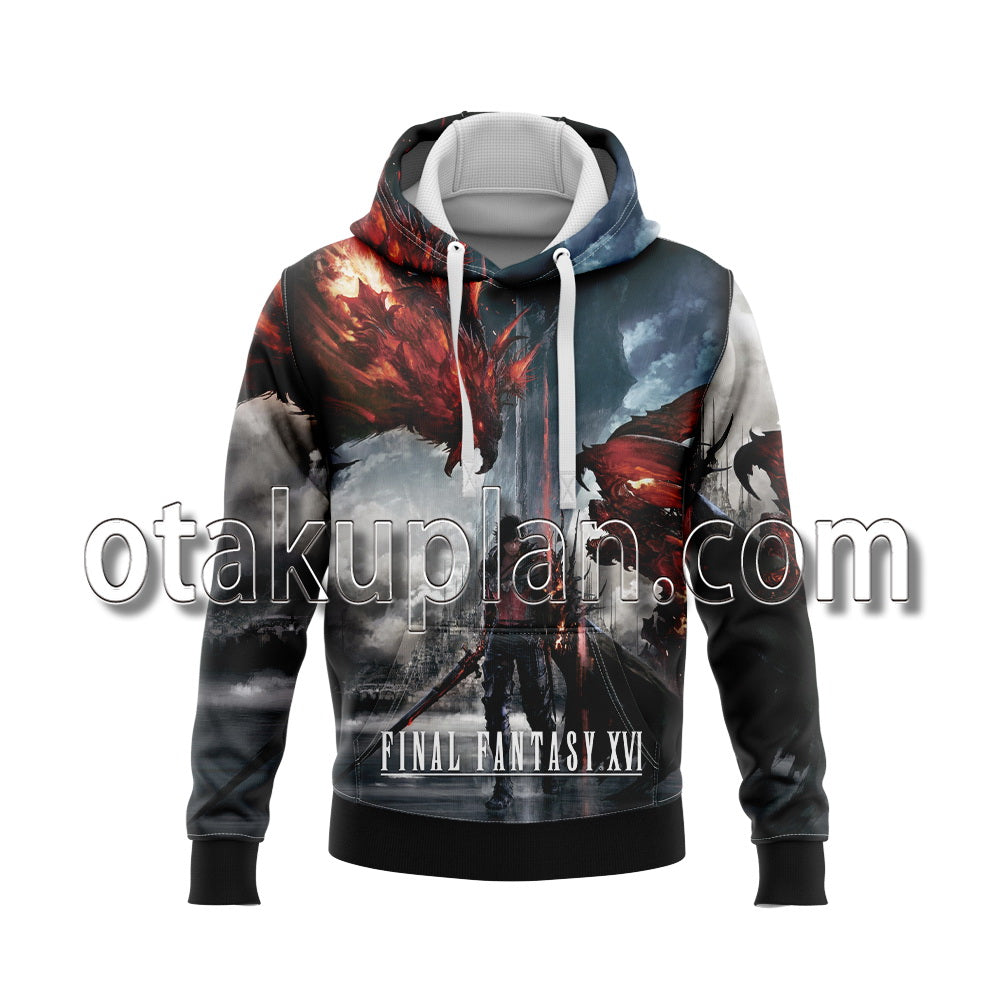 Final Fantasy XVI Poster Hoodie