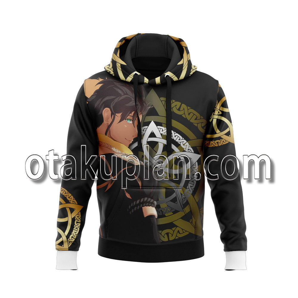 Anime Wind Flower Snow Moon Claude Hoodie