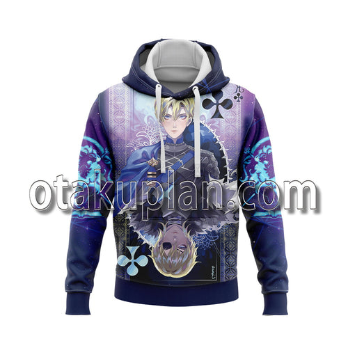 Anime Wind Flower Snow Moon Dimitri Hoodie