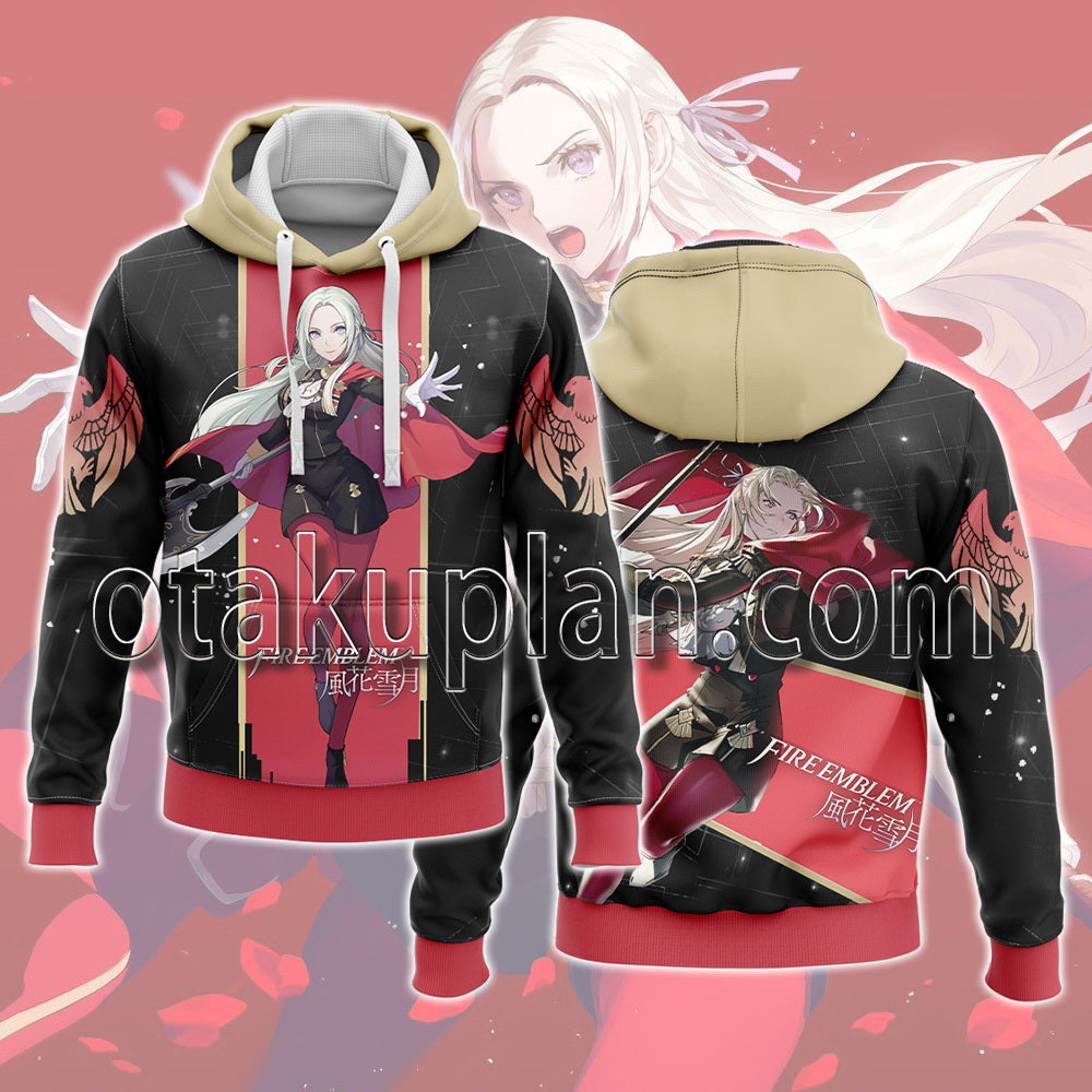 Anime Wind Flower Snow Moon Edelgard Hoodie