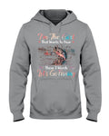 Fishing - I'm The Girl Words1 Hoodie