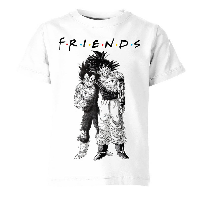 Friends Warrios Goku and Vegeta Hoodie / T-Shirt