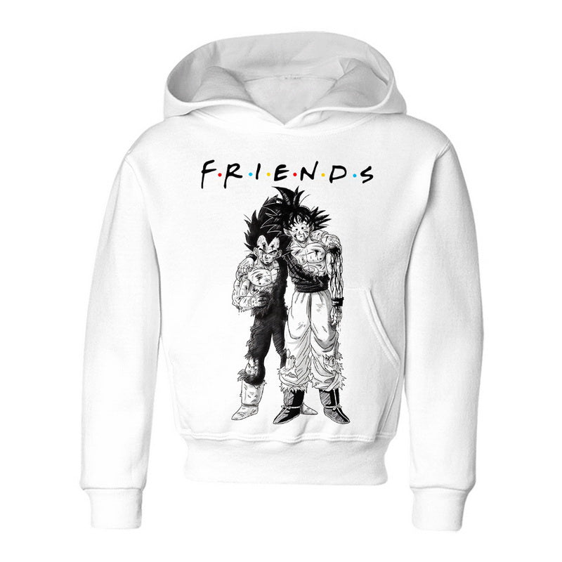 Friends Warrios Goku and Vegeta Hoodie / T-Shirt