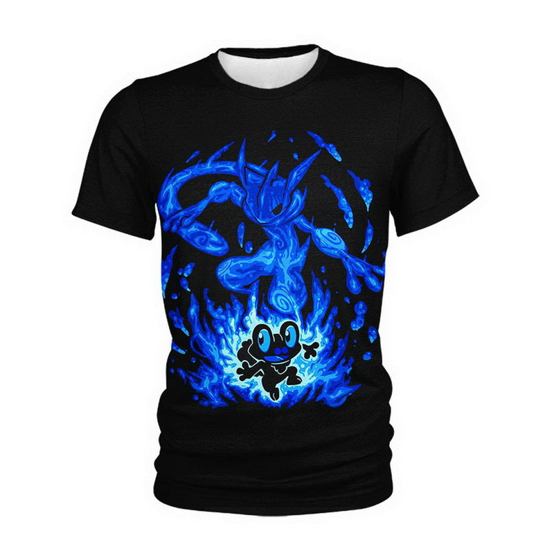 Froakie and Greninja Hoodie / T-Shirt