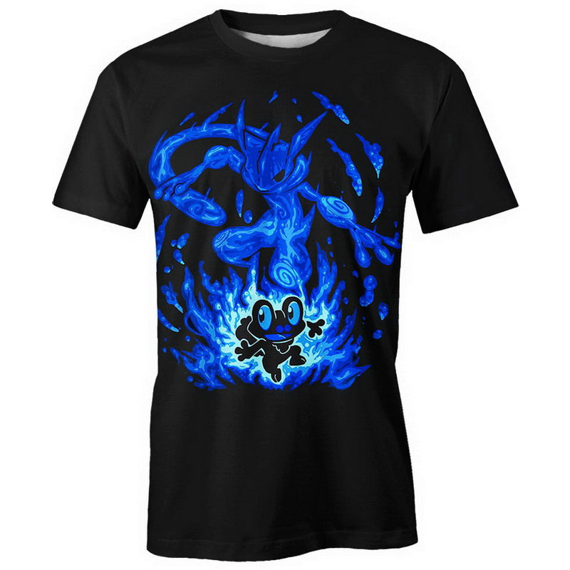Froakie and Greninja Hoodie / T-Shirt