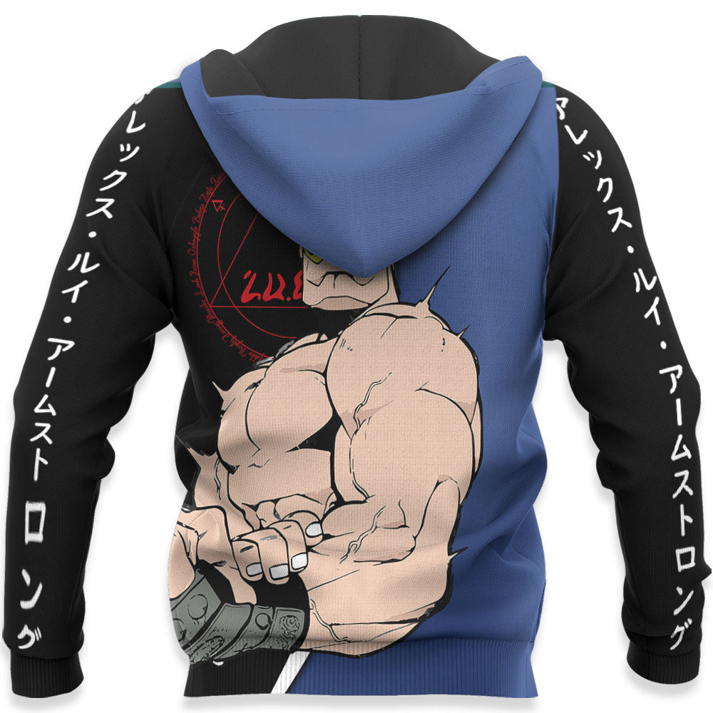 Fullmetal Alchemist Armstrong Alex Louis Hoodie Shirt