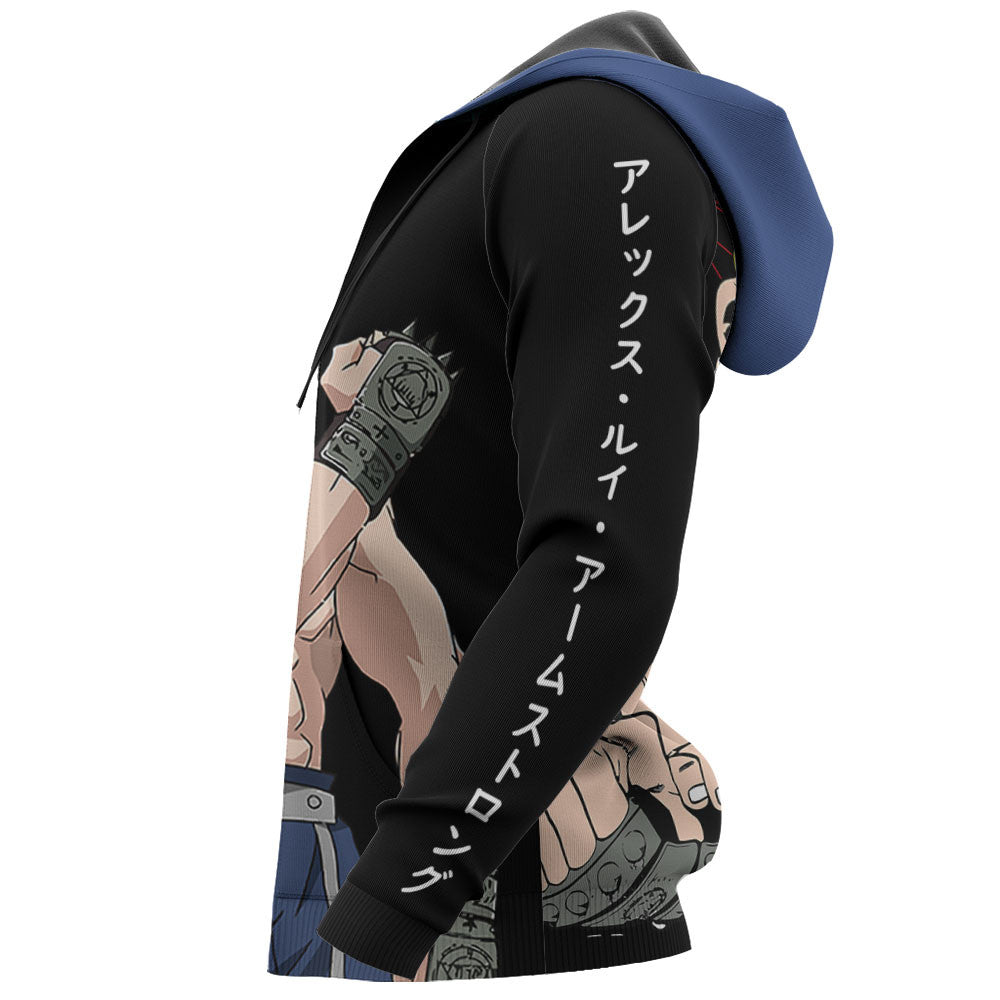 Fullmetal Alchemist Armstrong Alex Louis Hoodie Shirt
