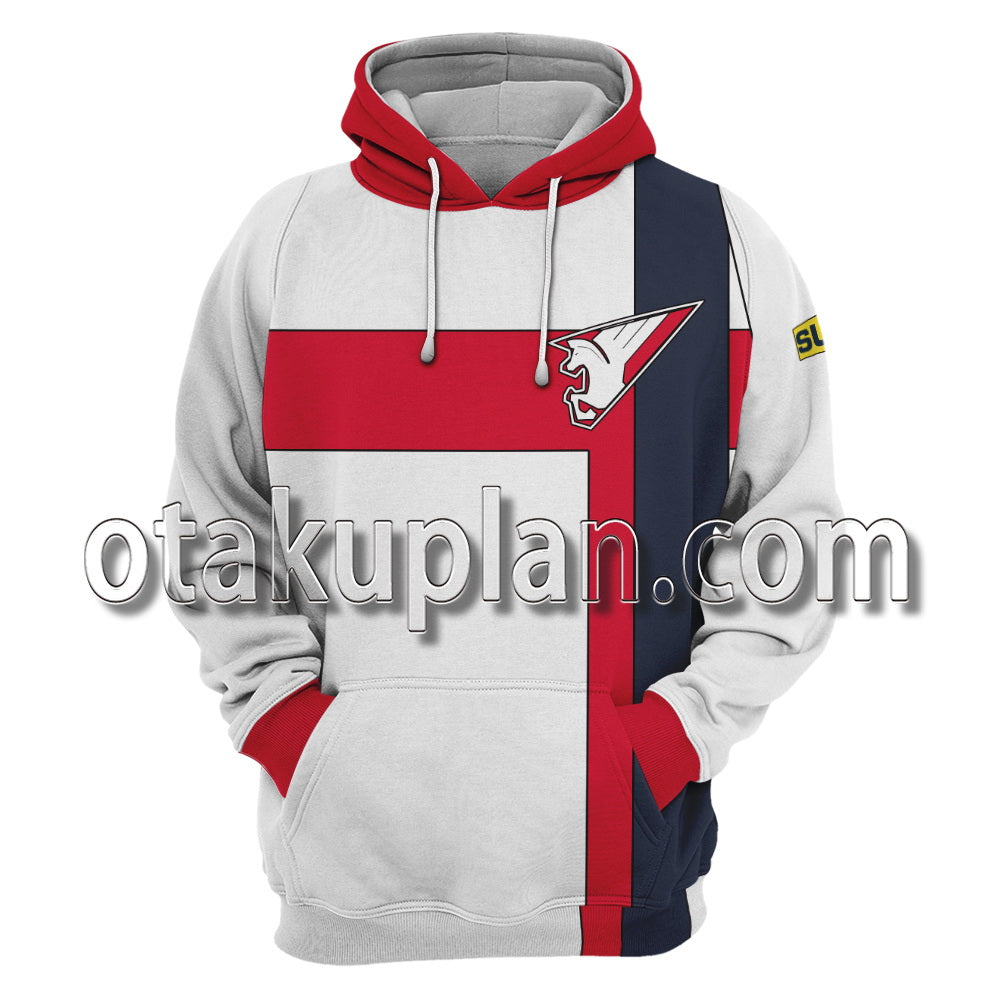 Future GPX Cyber Formula Hayato Kazami White Racing Suit Cosplay Hoodie