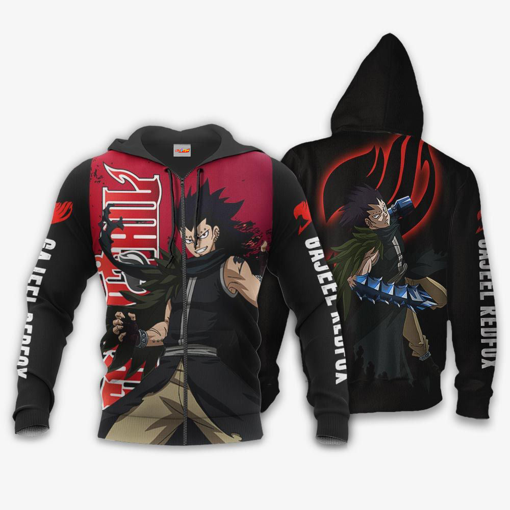 Gajeel Redfox Anime Hoodie Shirt