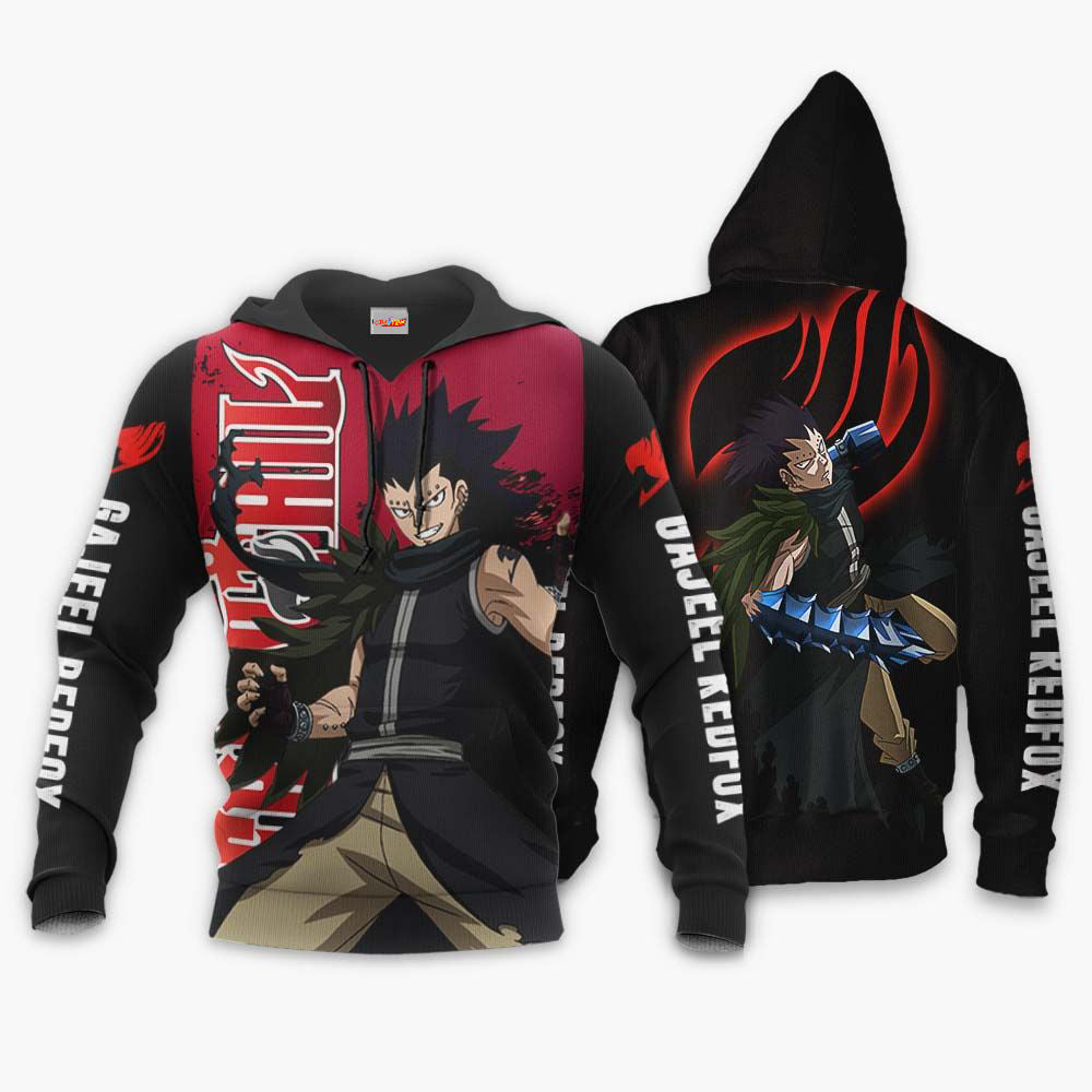 Gajeel Redfox Anime Hoodie Shirt