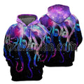 Galaxy Octopus 3D All Over Printed T-Shirt / Hoodie