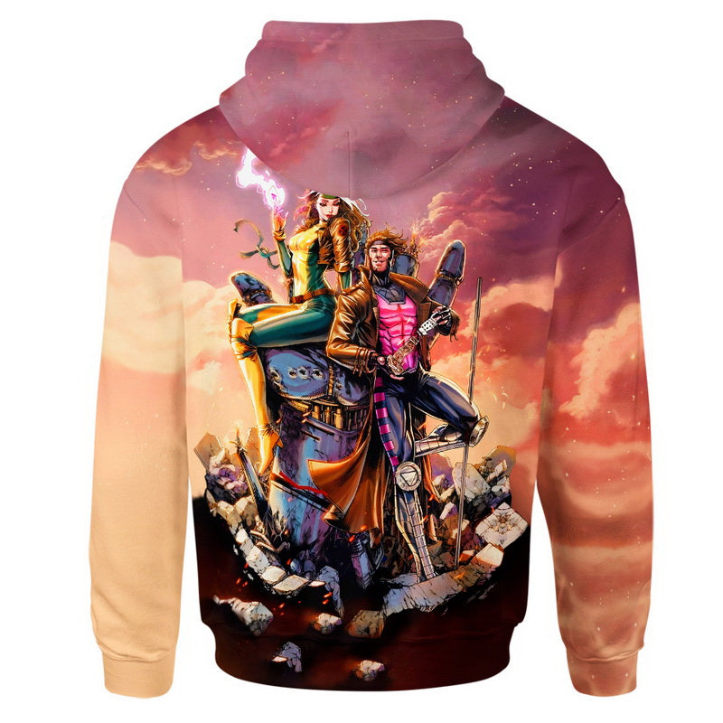 Gambit and Rogue Hoodie / T-Shirt