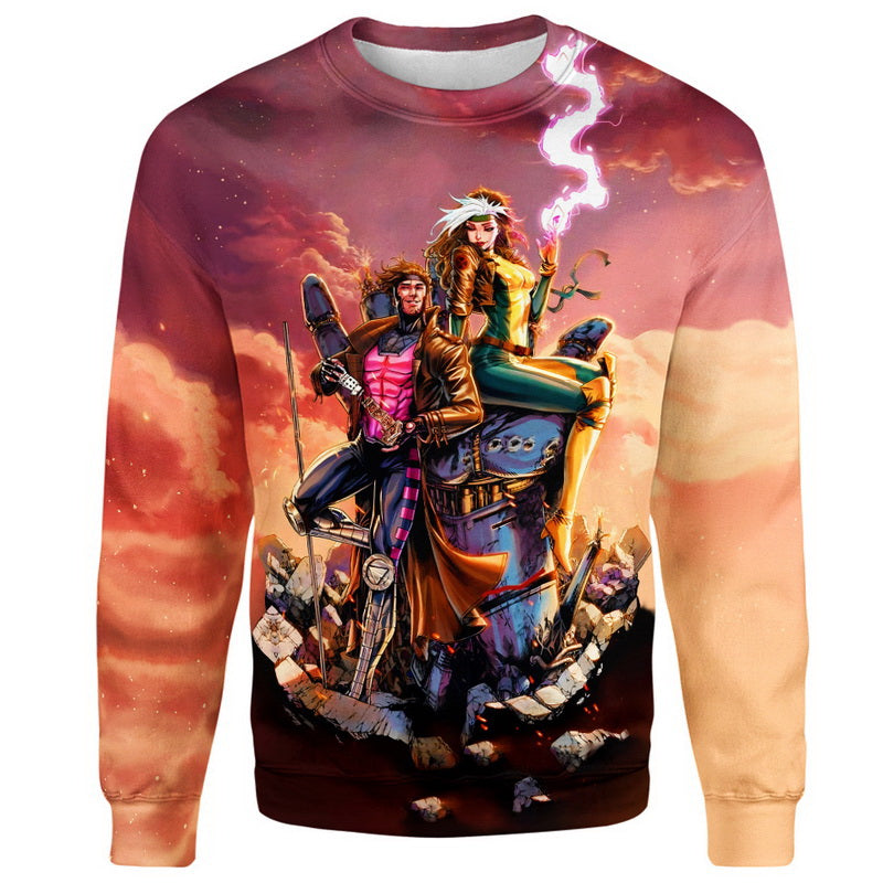 Gambit and Rogue Hoodie / T-Shirt