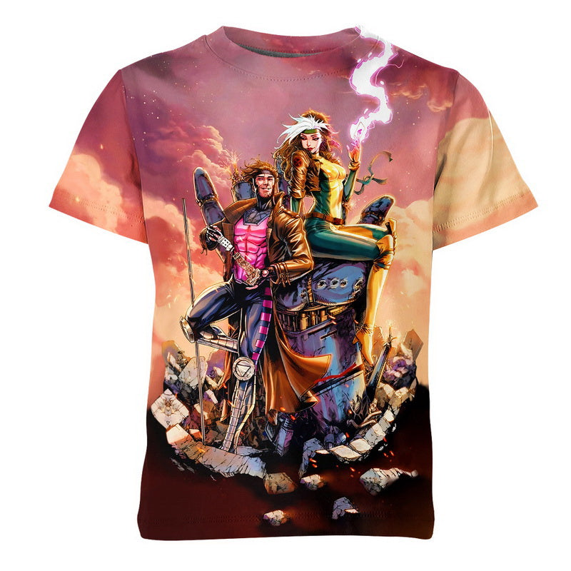 Gambit and Rogue Hoodie / T-Shirt