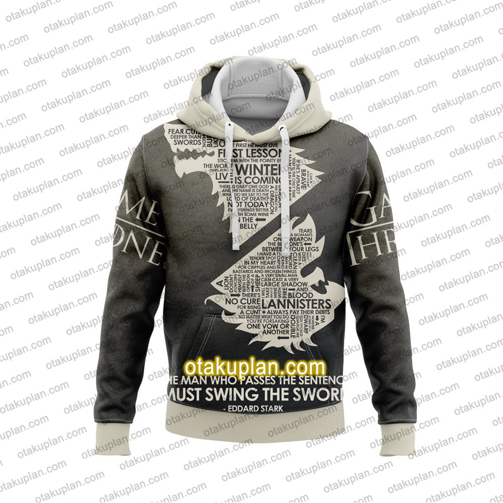 Game Of Throne You Win Or You Die Hoodie
