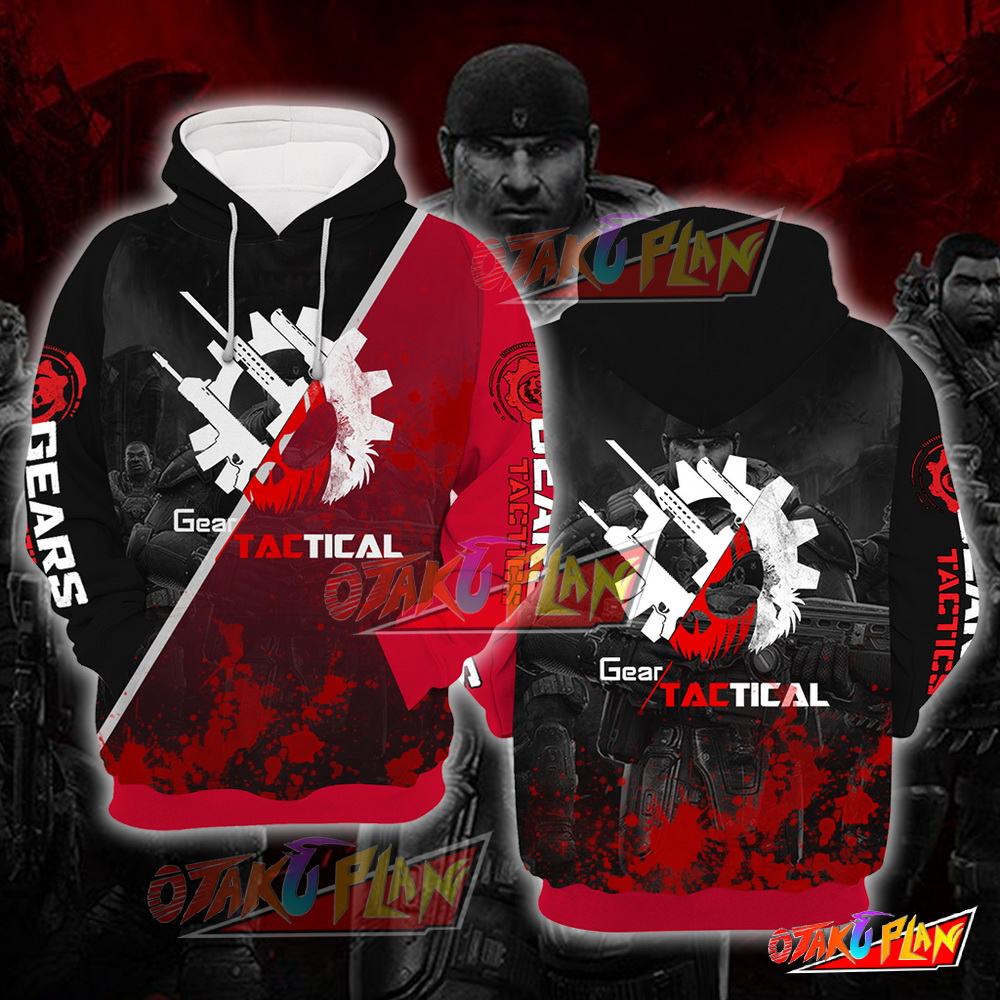 Gears Tactics Red Hoodie