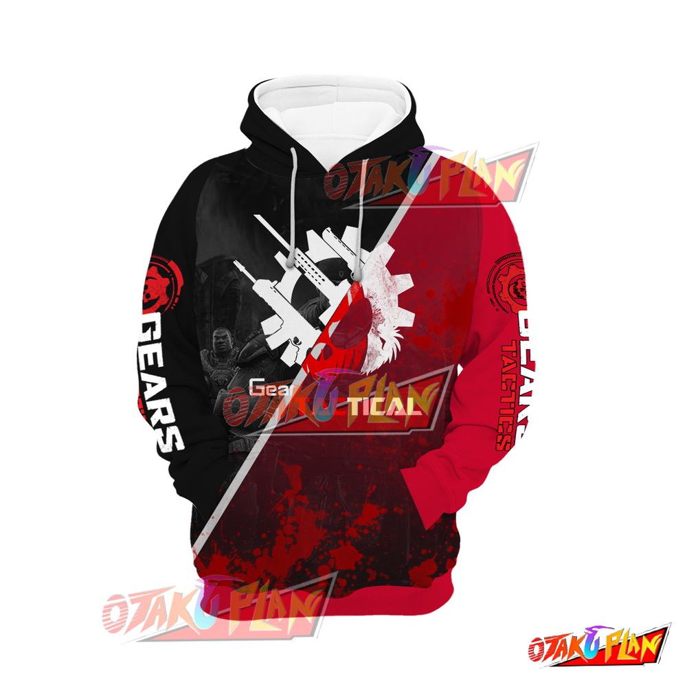 Gears Tactics Red Hoodie