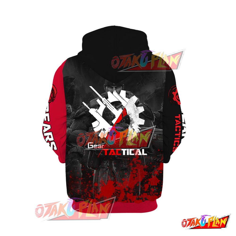 Gears Tactics Red Hoodie