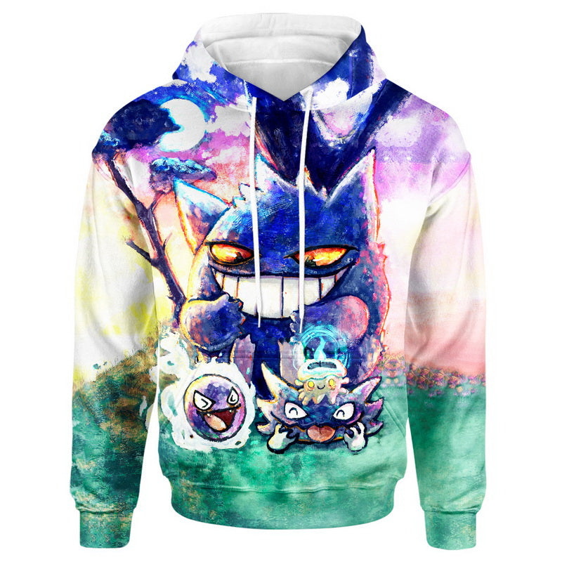 Gengar Ghost Type Hoodie / T-Shirt
