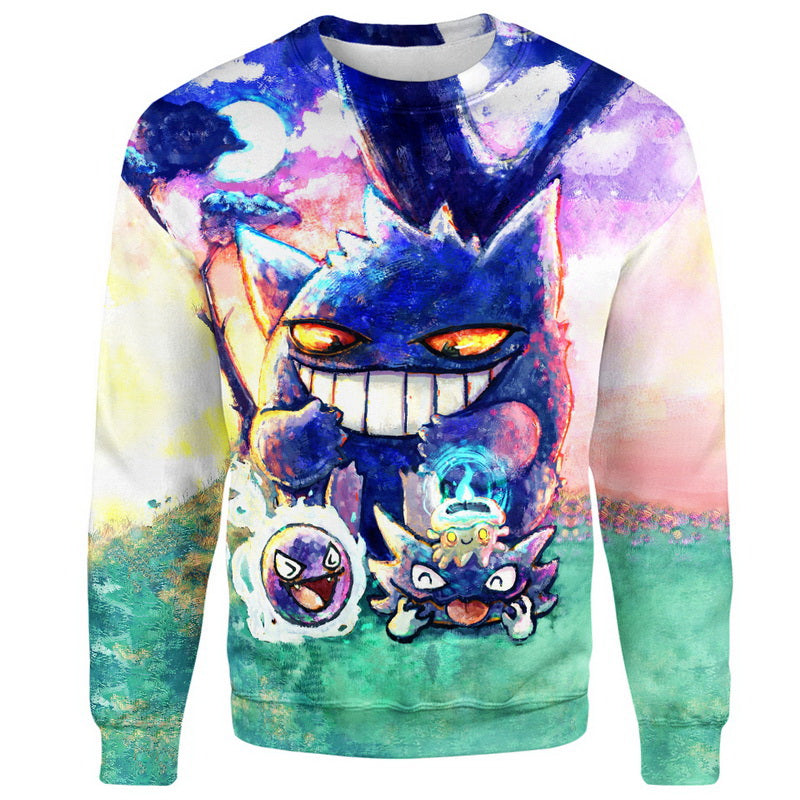 Gengar Ghost Type Hoodie / T-Shirt