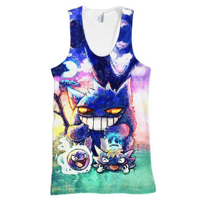 Gengar Ghost Type Hoodie / T-Shirt