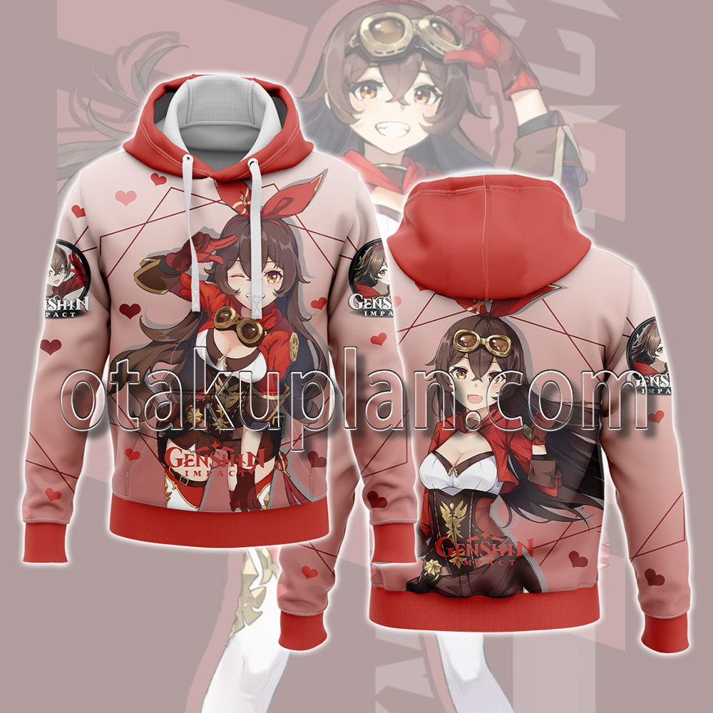 Genshin Impact Amber Hoodie