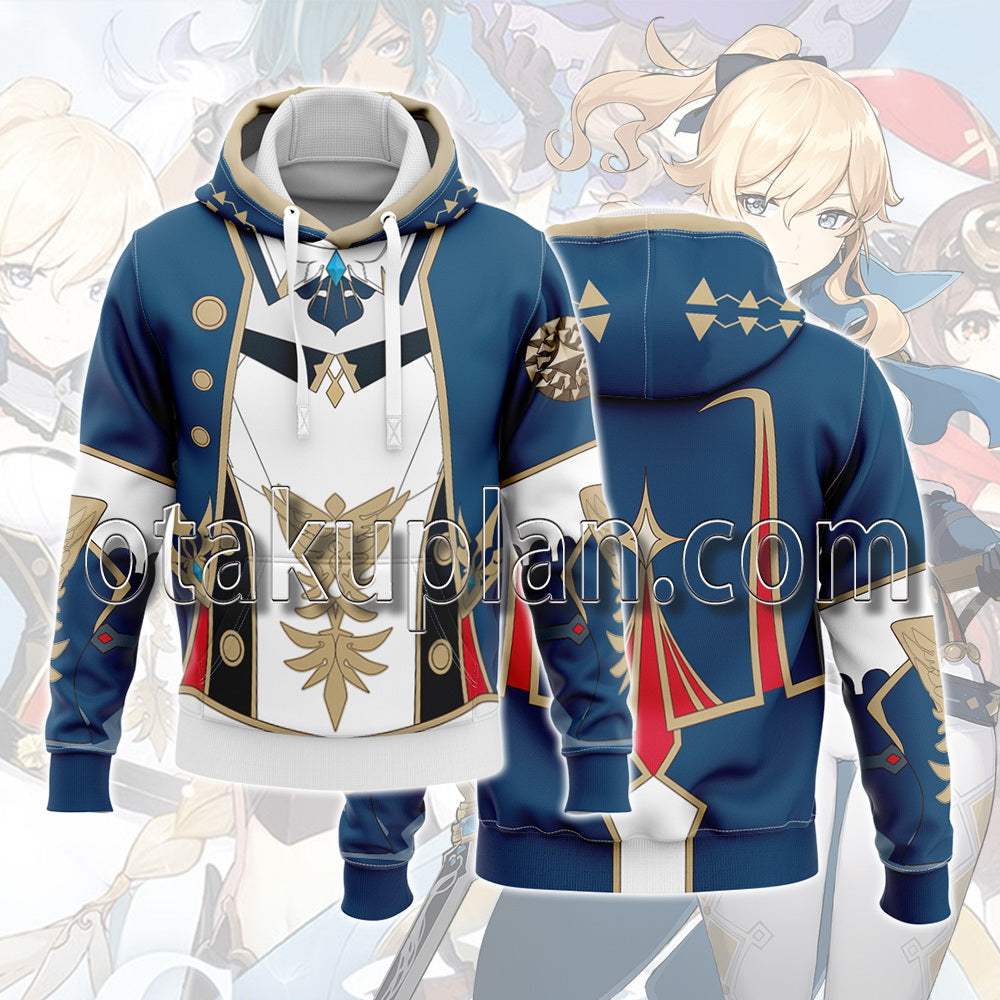Genshin Impact Jean Gunnhildr Cosplay Hoodie