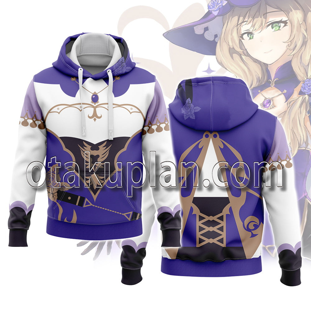 Genshin Impact Lisa Cosplay Hoodie