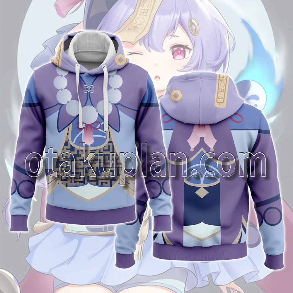 Genshin Impact Qiqi Cosplay Hoodie