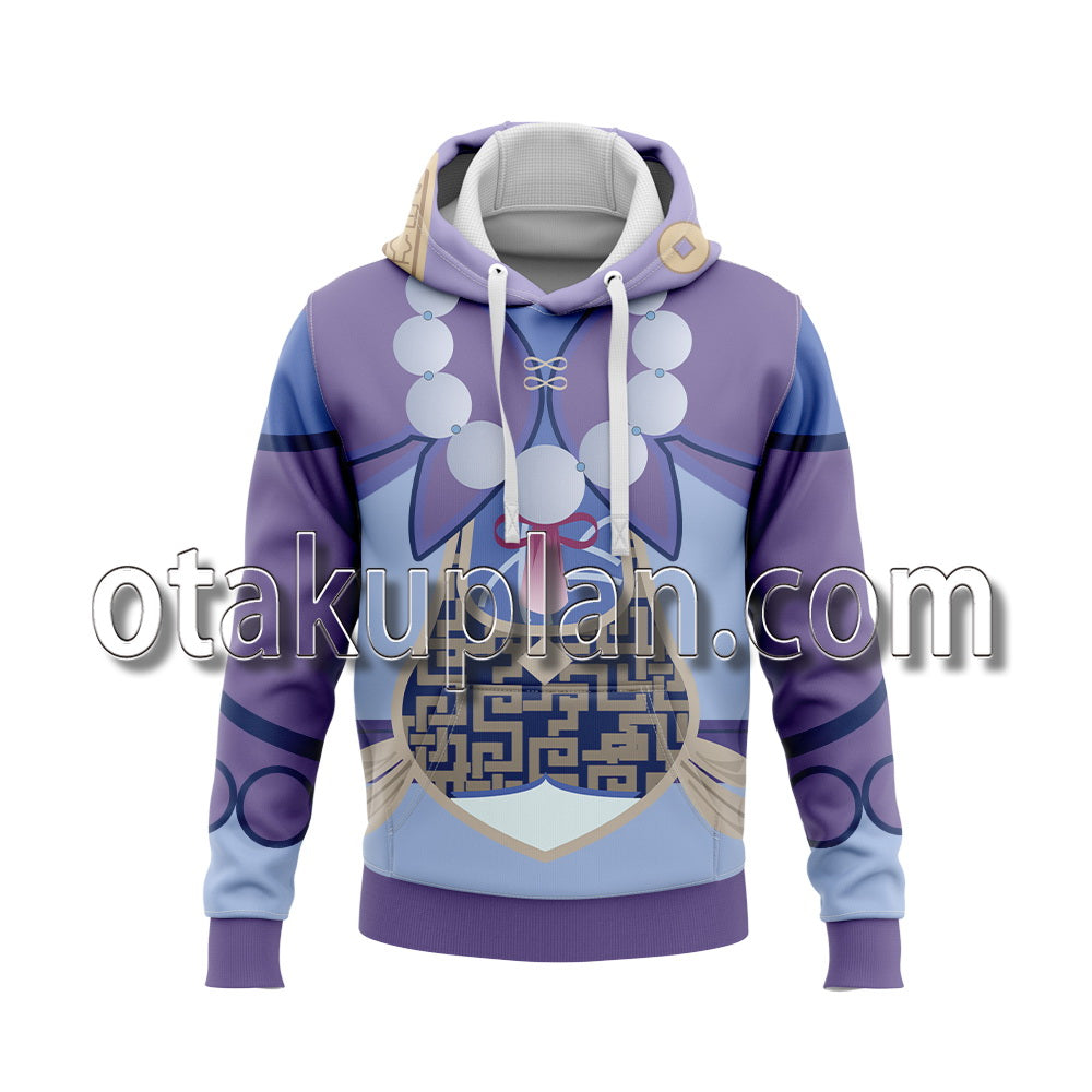 Genshin Impact Qiqi Cosplay Hoodie