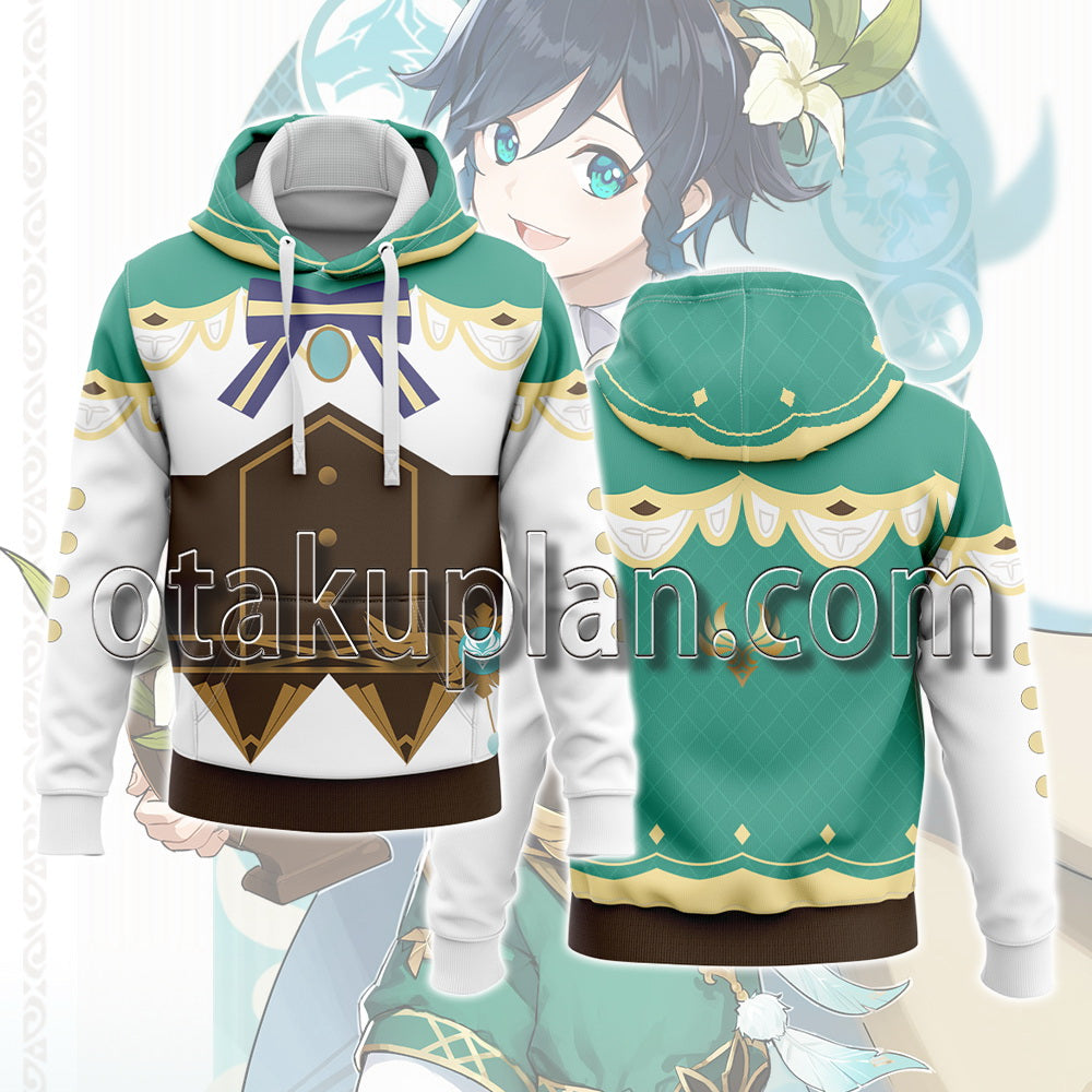 Genshin Impact Venti Cosplay Hoodie