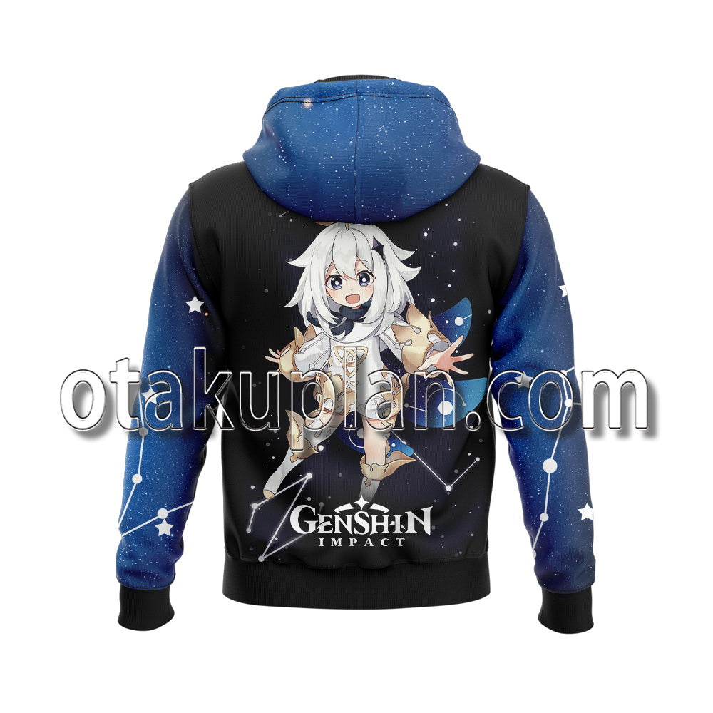 Genshin Impact Wallpaper Paimon Hoodie