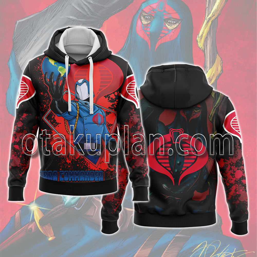 Gi Joe Cobra Commander Hoodie