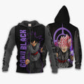 Goku Black Rose Dragon Ball Hoodie Shirt