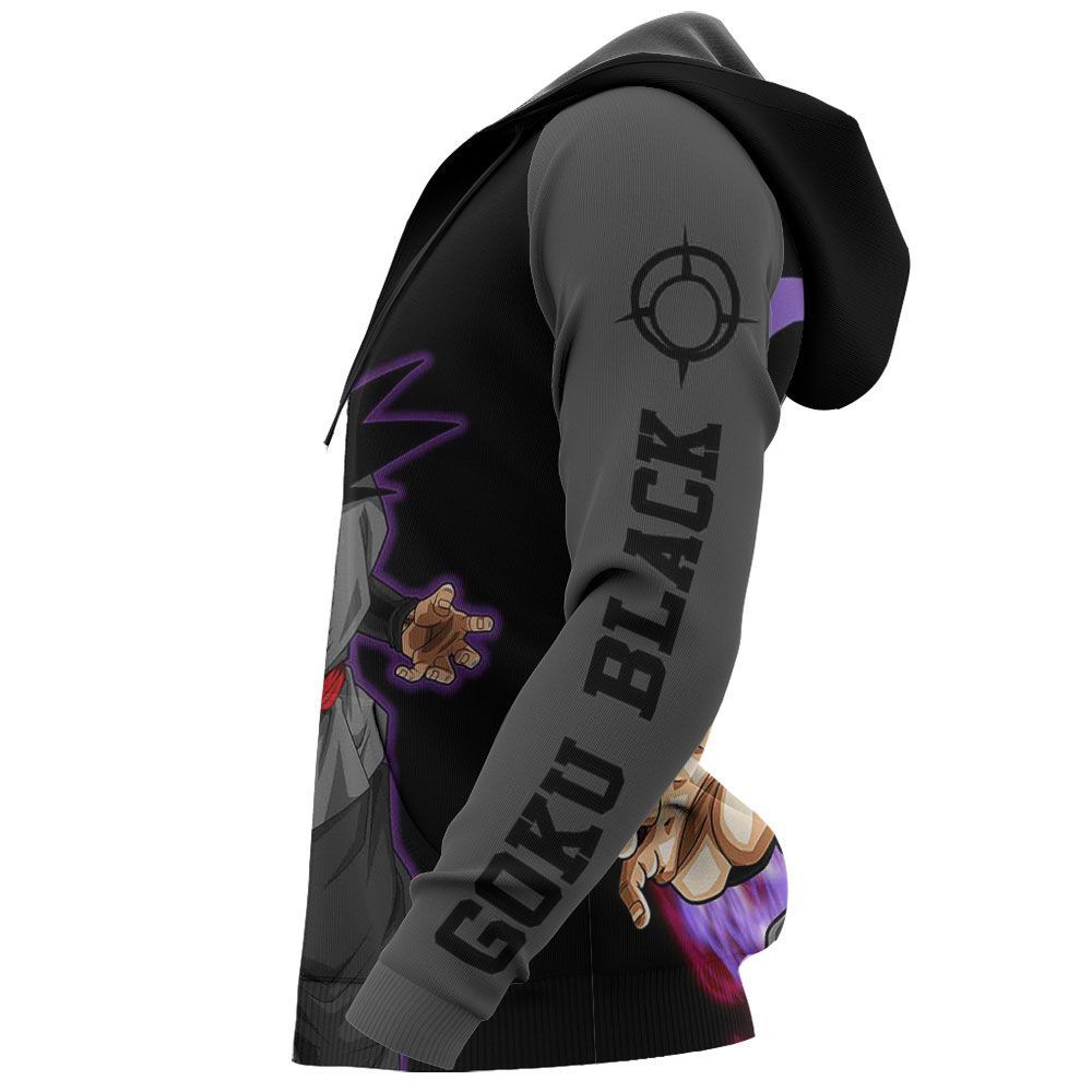 Goku Black Rose Dragon Ball Hoodie Shirt