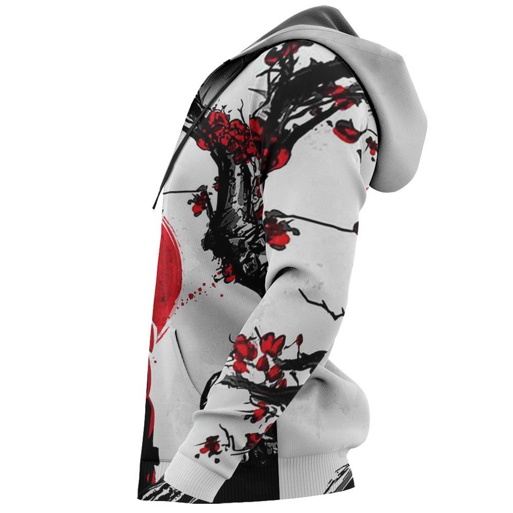 Goku Japan Cherry Blossoms Dragon Ball Hoodie Shirt