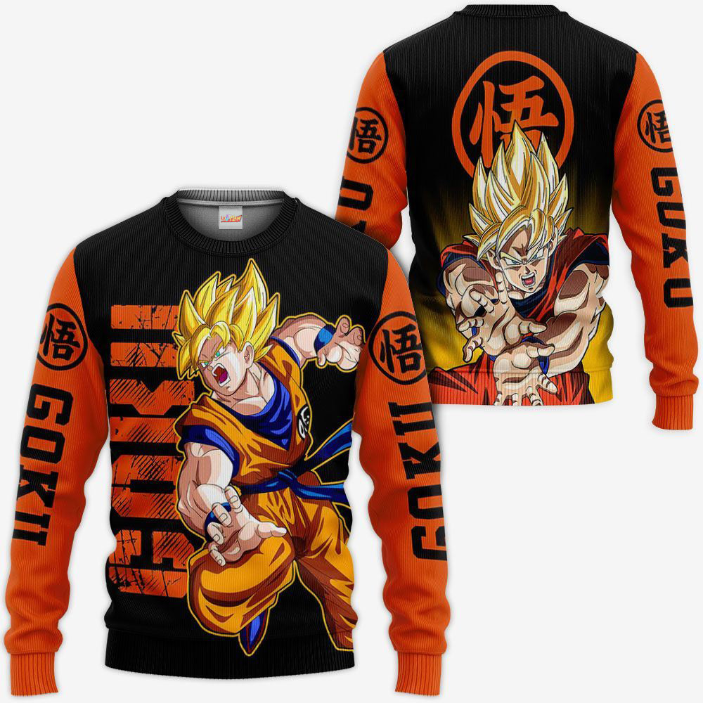 Goku Super Saiyan Dragon Ball Hoodie Shirt
