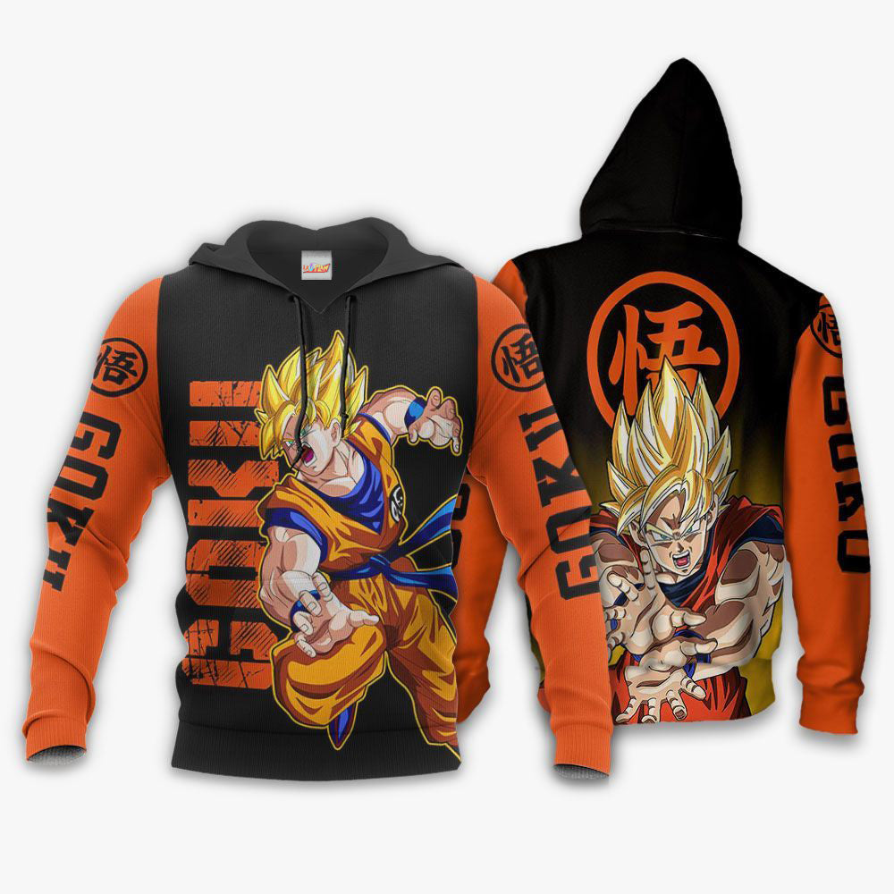 Goku Super Saiyan Dragon Ball Hoodie Shirt