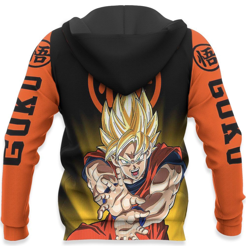Goku Super Saiyan Dragon Ball Hoodie Shirt