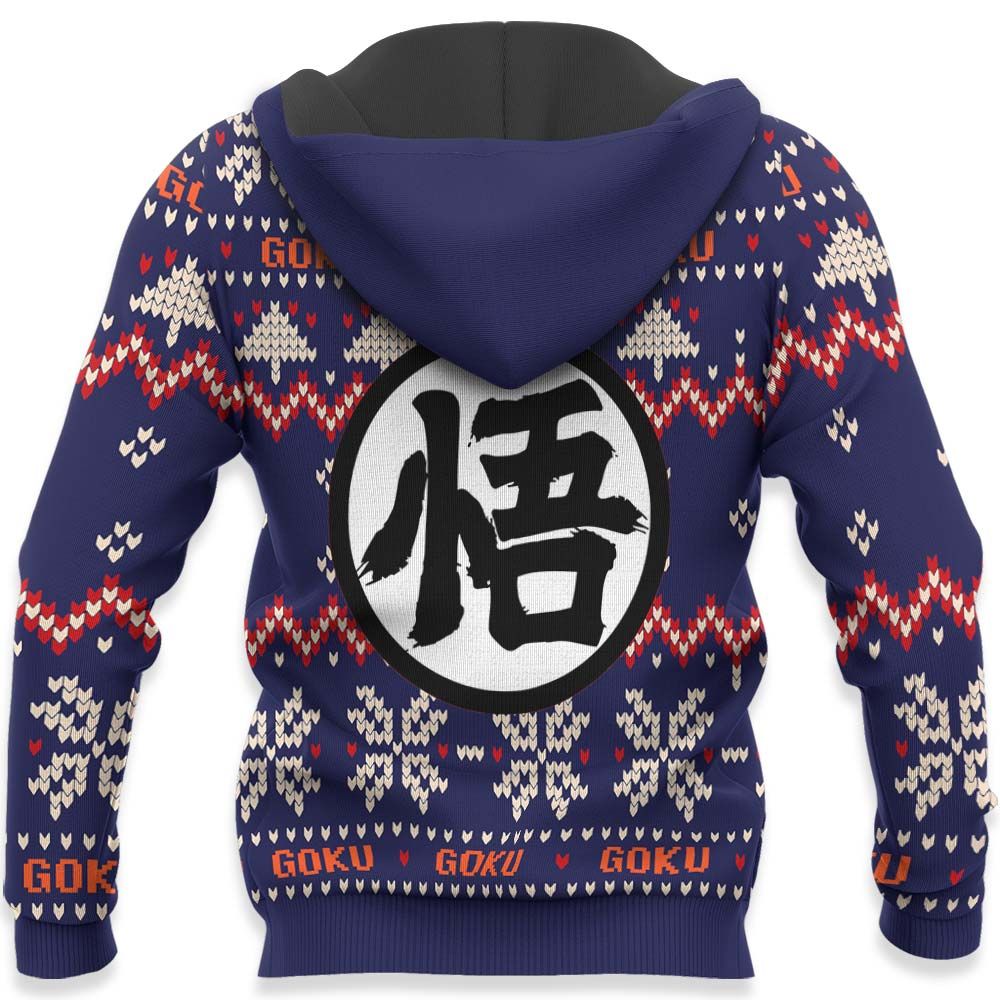 Goku Ultra Instinct Christmas Sweater Dragon Ball Hoodie Shirt