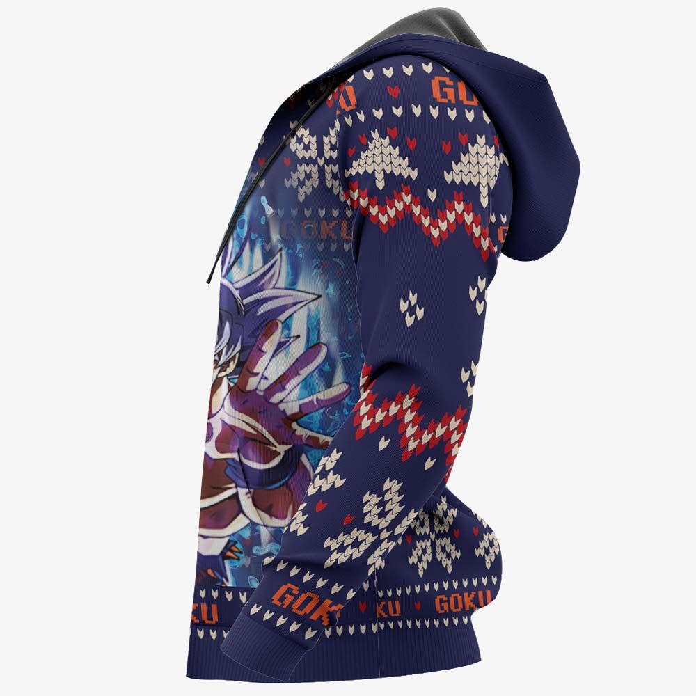 Goku Ultra Instinct Christmas Sweater Dragon Ball Hoodie Shirt