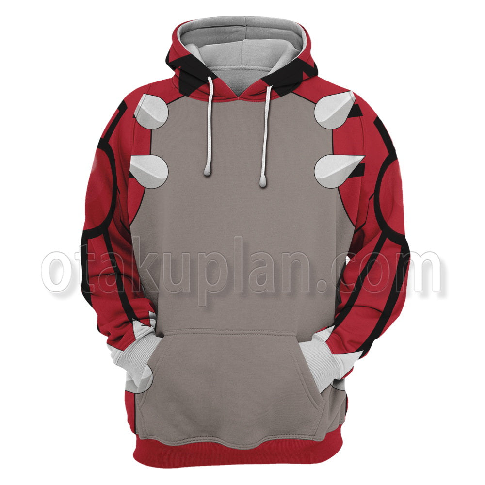 Groudon Base Form Cosplay Hoodie