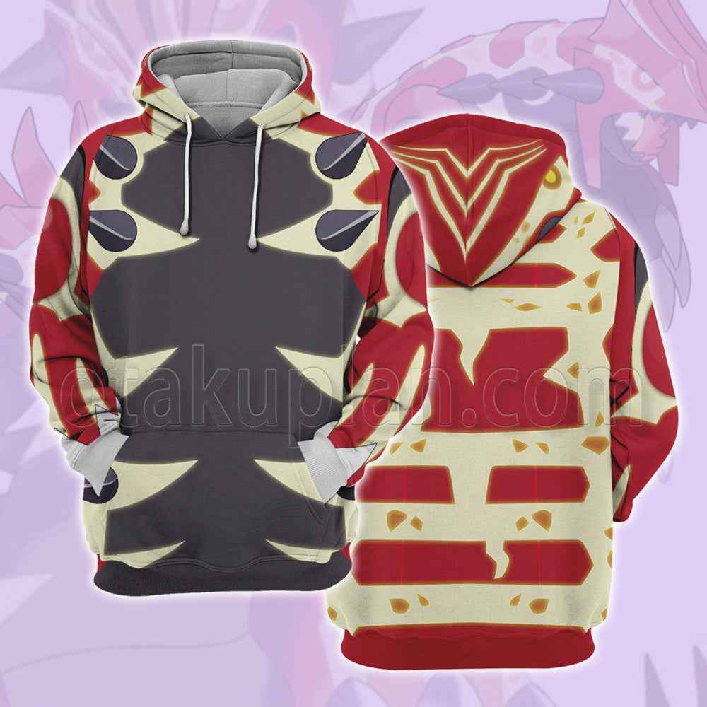 Groudon Primal Form Cosplay Hoodie