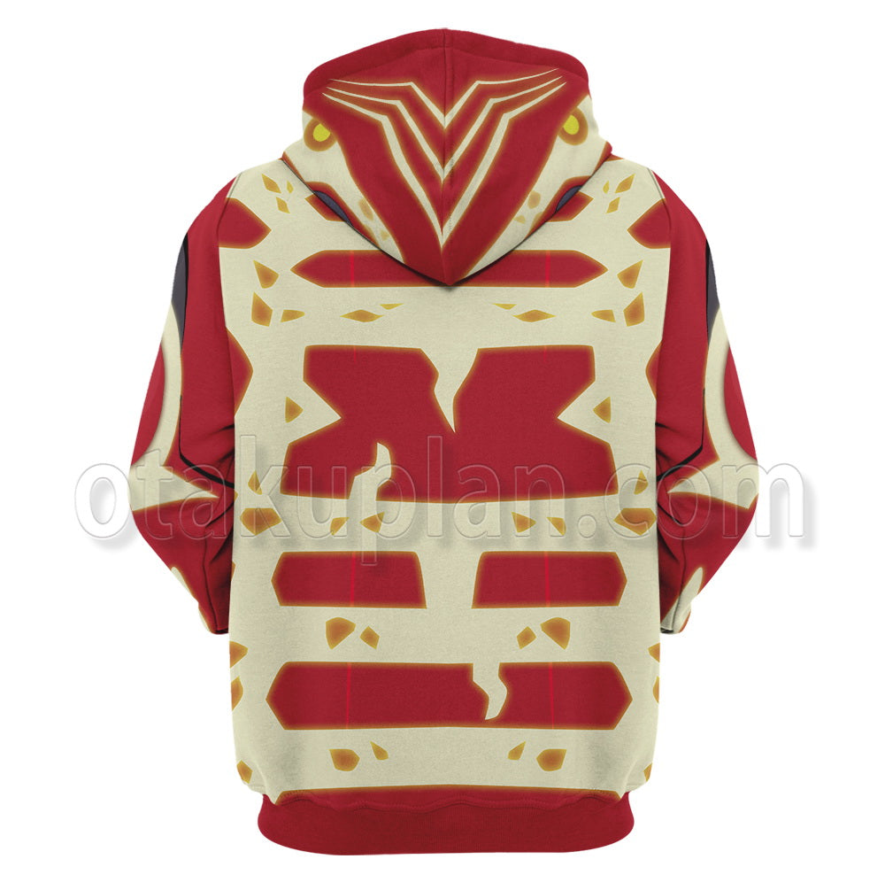Groudon Primal Form Cosplay Hoodie