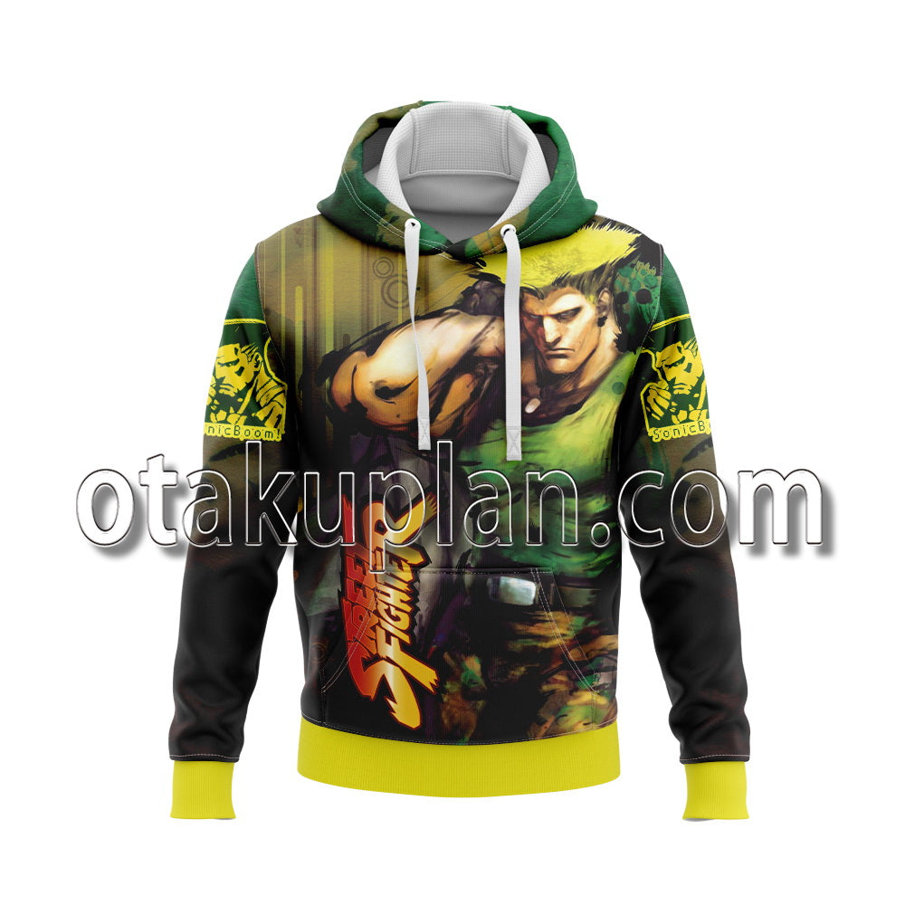 Guile Street Fighter Poster Hoodie